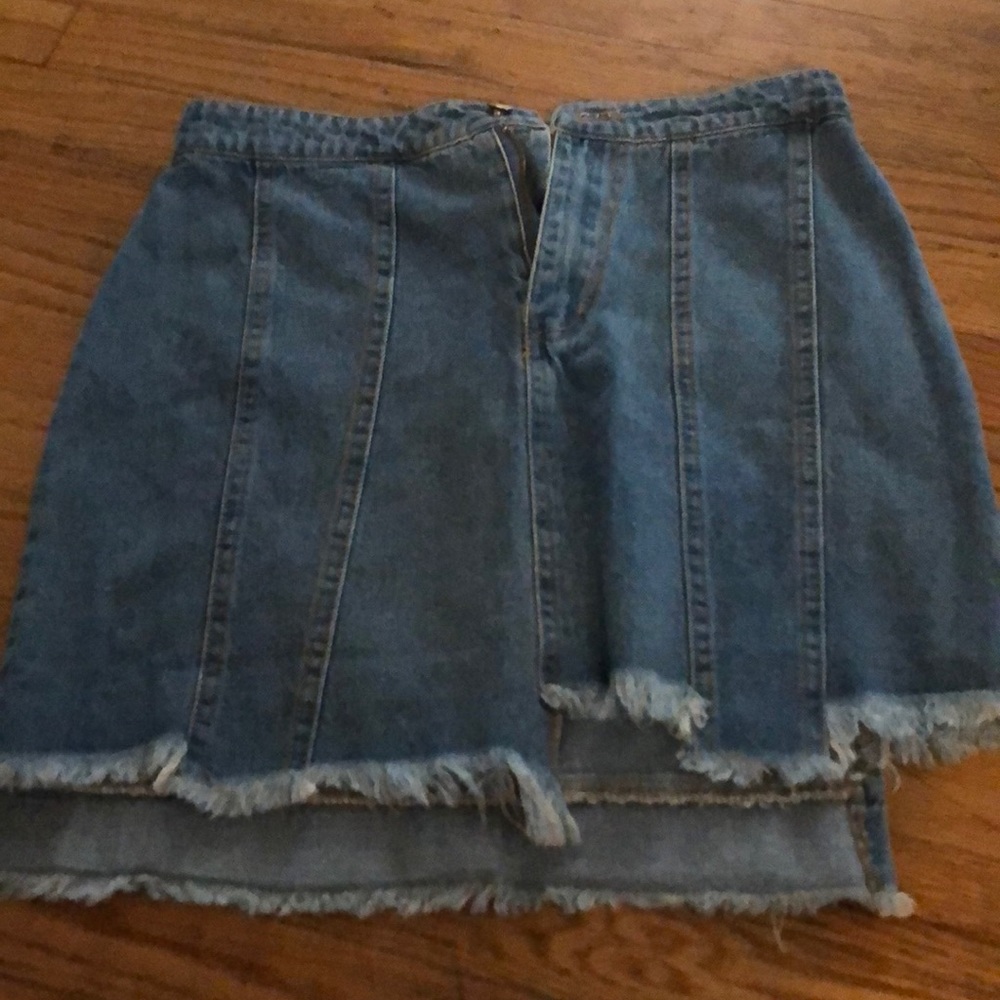 Denim skirt